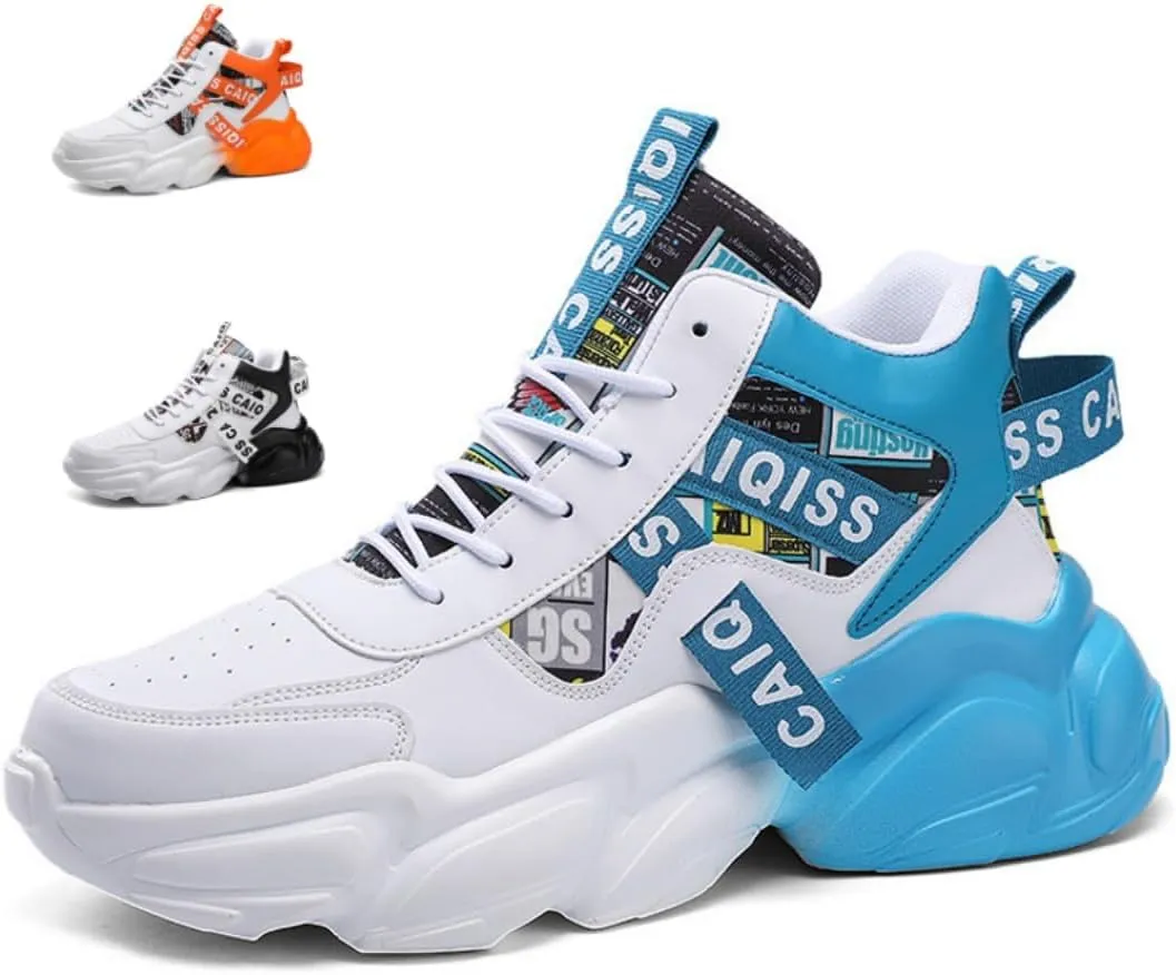 ??????'?? ?????????????? ?????????? Chunky Sneakers Casual Trainers Fashion Workout Gym Tennis Shoes Trendy Youth Student Thick Sole for Men