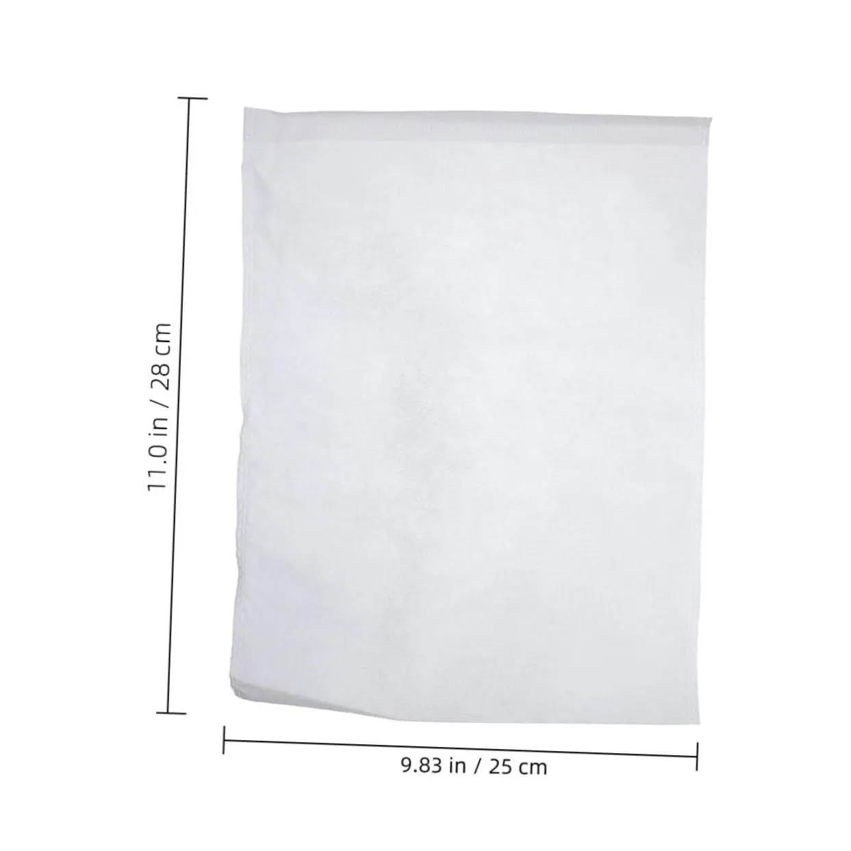 1 Set 100Pcs Non Woven Storage Bags Dust Clothes and Shoe Packing Bags Lightweight and Breathable for Seasonal Organization and Travel