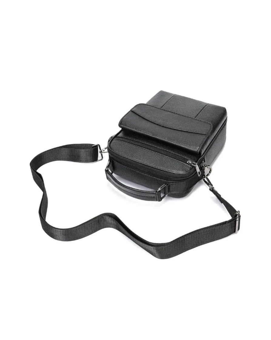 2H #6101 Genuine leather Shoulder messenger bag