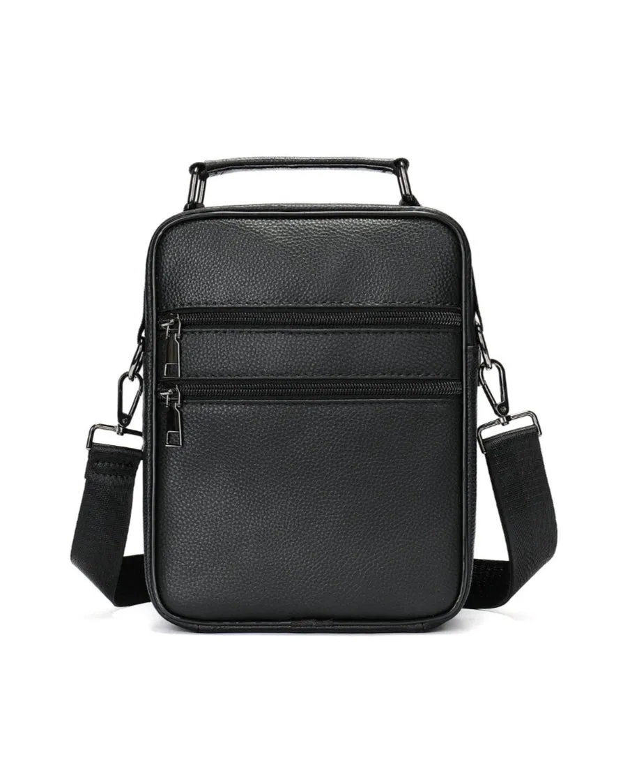 2H #6101 Genuine leather Shoulder messenger bag