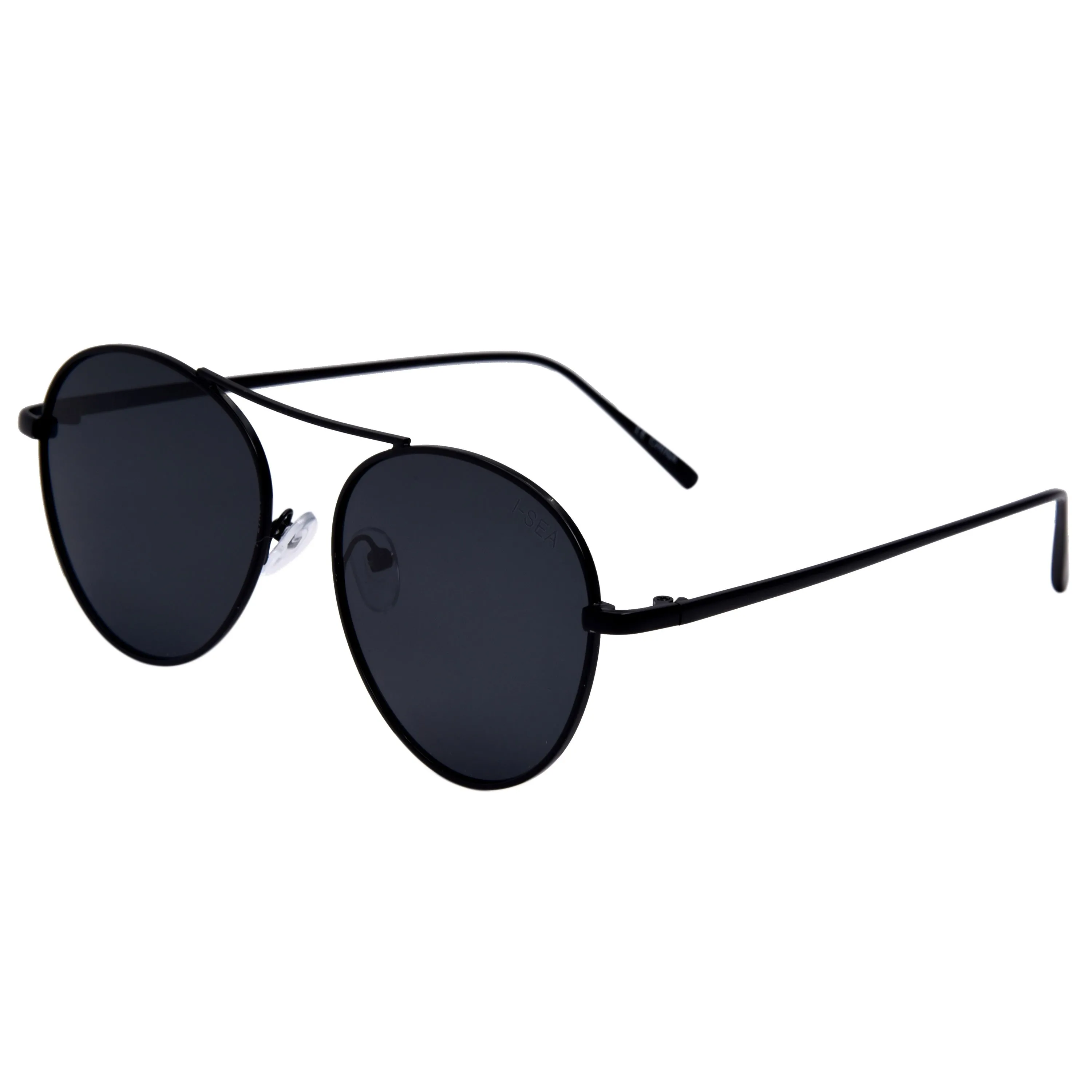 Ahoy Polarized Sunglasses, Matte Black | I-SEA