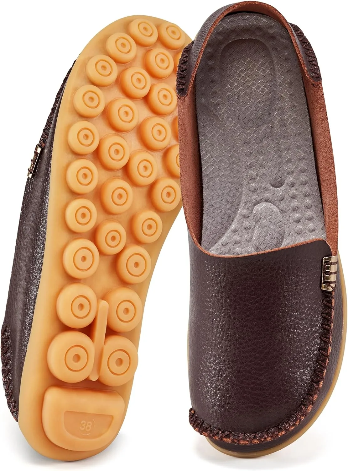Alicegana Loafers for Women Shoes Casual: Slip on Flat Shoes Ladies Comfortable Dressy Moccasins Driving Penny Loafers