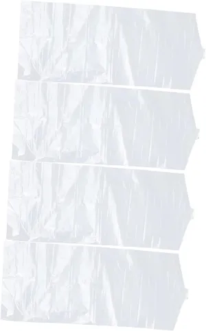 Alipis Dress Bags Covers Long 4pcs Garment Bags Suit Covers for Hanging Lightweight and Water Resistant