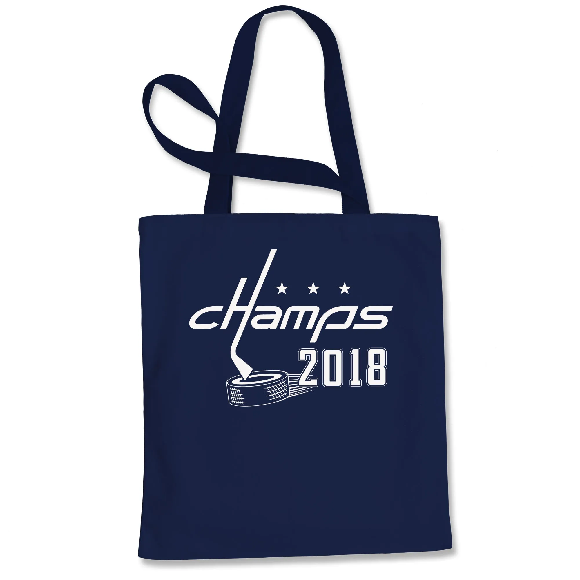 Allcaps Hockey 2018 Champs All Caps #Allcaps Cup Tote Bag