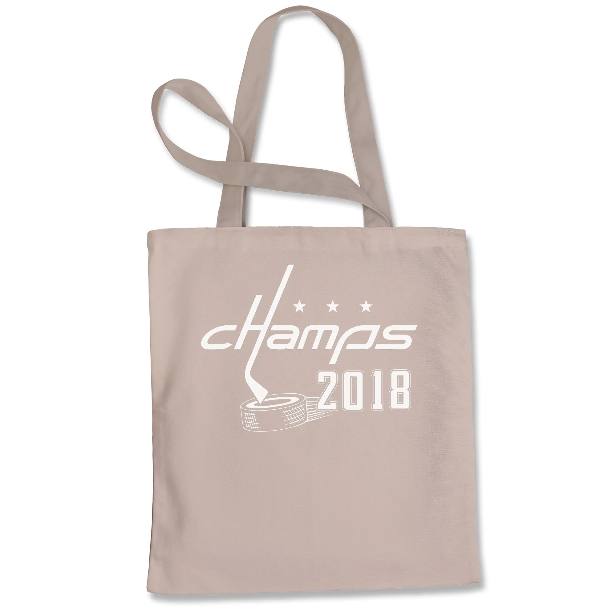 Allcaps Hockey 2018 Champs All Caps #Allcaps Cup Tote Bag