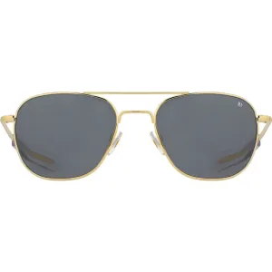 American Optical General Sunglasses | Gold/Glass Grey