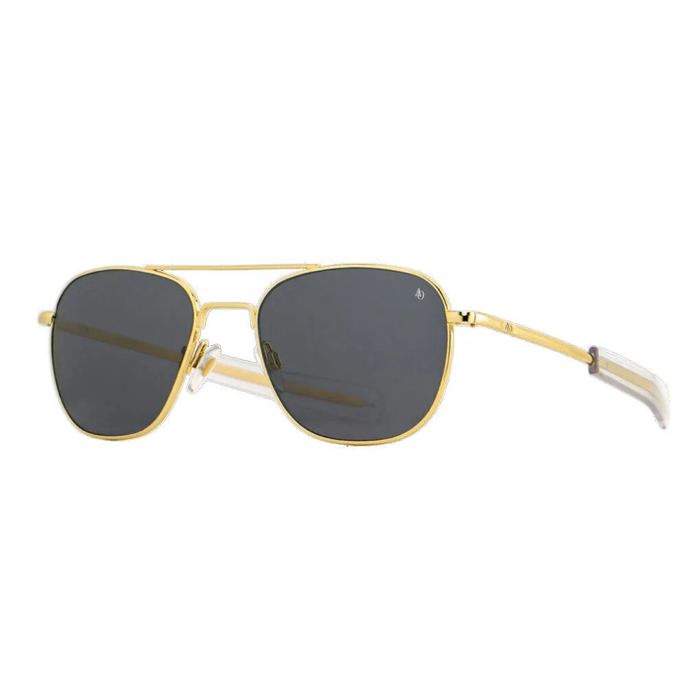 American Optical General Sunglasses | Gold/Polarized Nylon Grey
