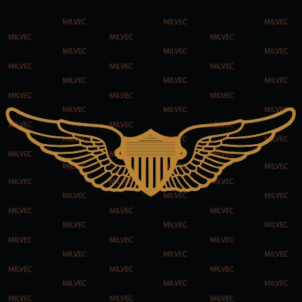 Aviation Wings Vinyl Decal