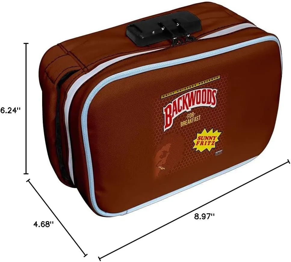 Backwoods Bags Smell Proof Bags Deodorant bags Storage Bags Travel Bags with Combination Lock IndoorOutdoor AG 23 12 16cm