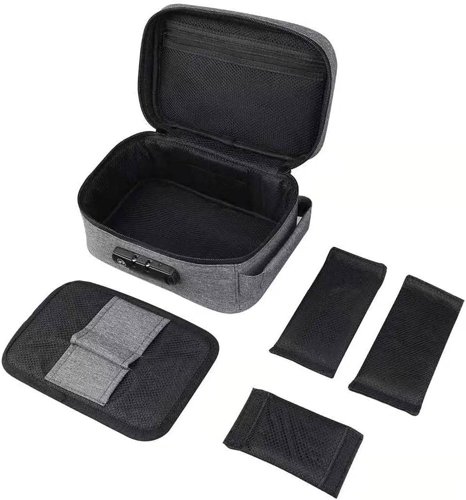 Backwoods Bags Smell Proof Bags Deodorant bags Storage Bags Travel Bags with Combination Lock IndoorOutdoor AG 23 12 16cm