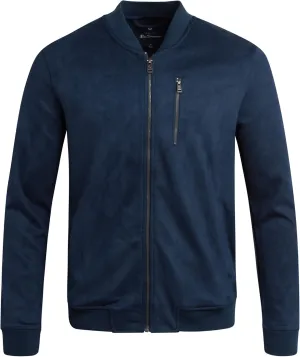 Ben Sherman Men's Bomber Jacket - Cozy Full Zip Up Faux Suede Bomber Jacket for Men - Casual Mens Suede Jacket (S-XL)
