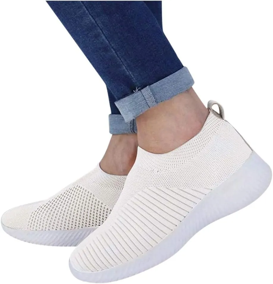 Black Casual Sneakers for Women 2023 Slip On Sneakers Women Size 10 Wide Womens Casual Shoes for Fall/Winter White High Top Sneakers for Women Zapatos De Mujer para Trabajo En Restaurante