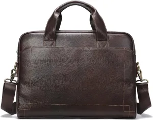 Briefcase Men Leather Laptop Bag Men Briefcase Office Bags Natural Leather Briefcase Porte-Documents Bags