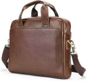 Briefcase Men Leather Laptop Bag Men Briefcase Office Bags Natural Leather Briefcase Porte-Documents Bags