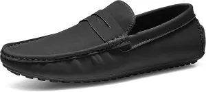 Bruno Marc Men's Slip-on Penny Loafer Suede Driving Shoes