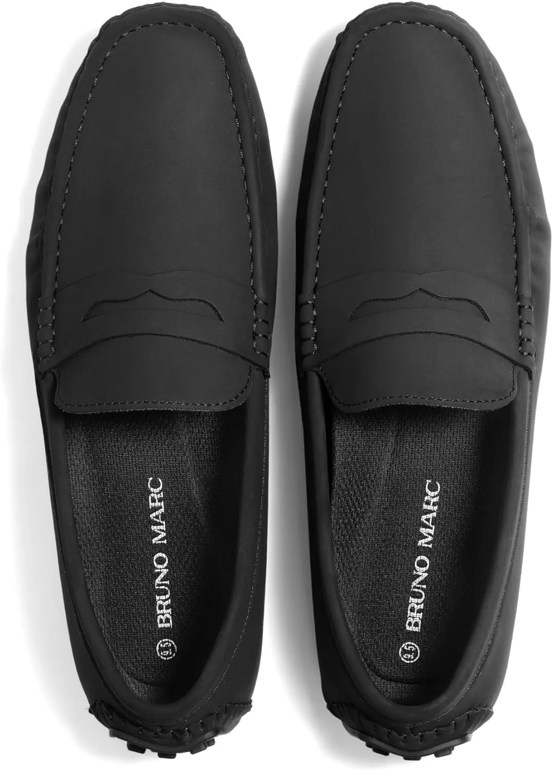 Bruno Marc Men's Slip-on Penny Loafer Suede Driving Shoes