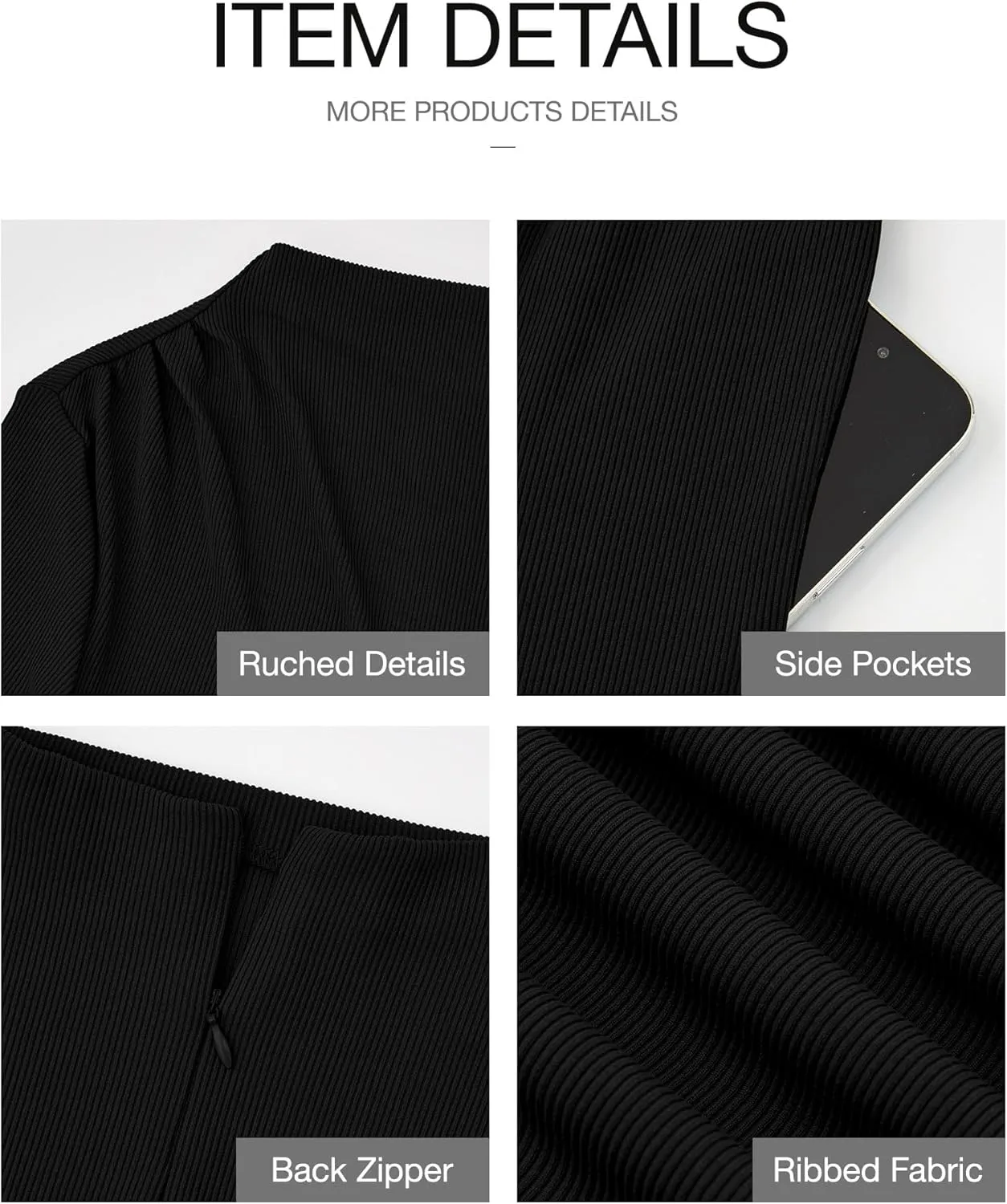BTFBM Jumpsuits For Women Dressy Long Sleeve Wide Pants Rompers Mock Neck Ruched 2025 Casual Spring One Piece Jumpsuit