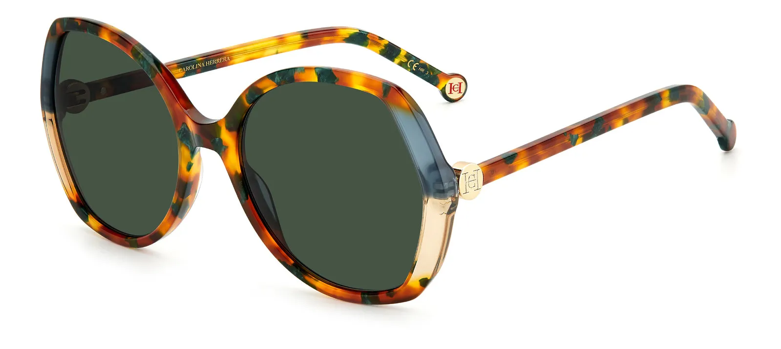 Carolina Herrera CH 0051 Green Havana