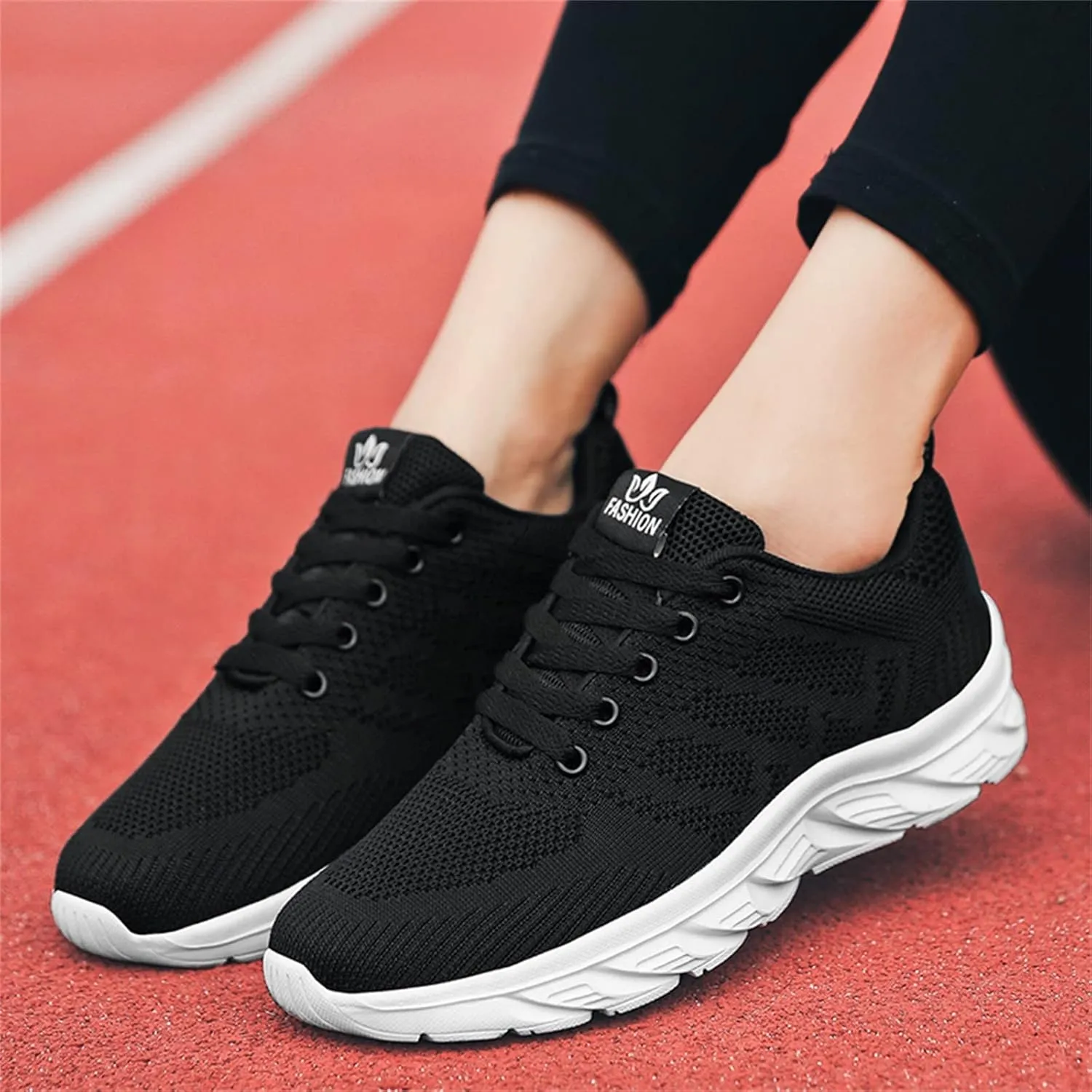 Cathalem Sneakers for Women Comfort Breathable Workout Walking Shoes Non Slip Running Tennis Shoes Gym Fashion Sneakers