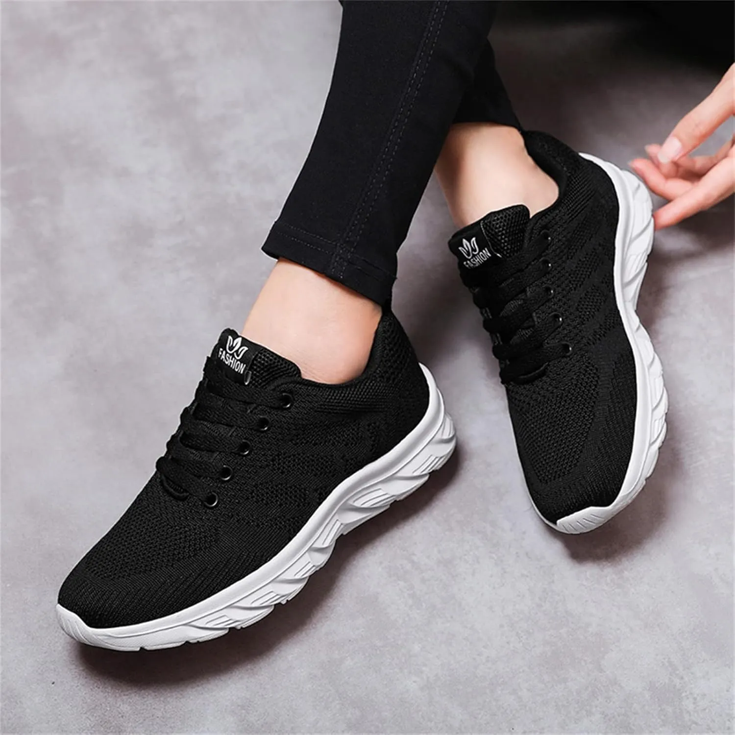 Cathalem Sneakers for Women Comfort Breathable Workout Walking Shoes Non Slip Running Tennis Shoes Gym Fashion Sneakers