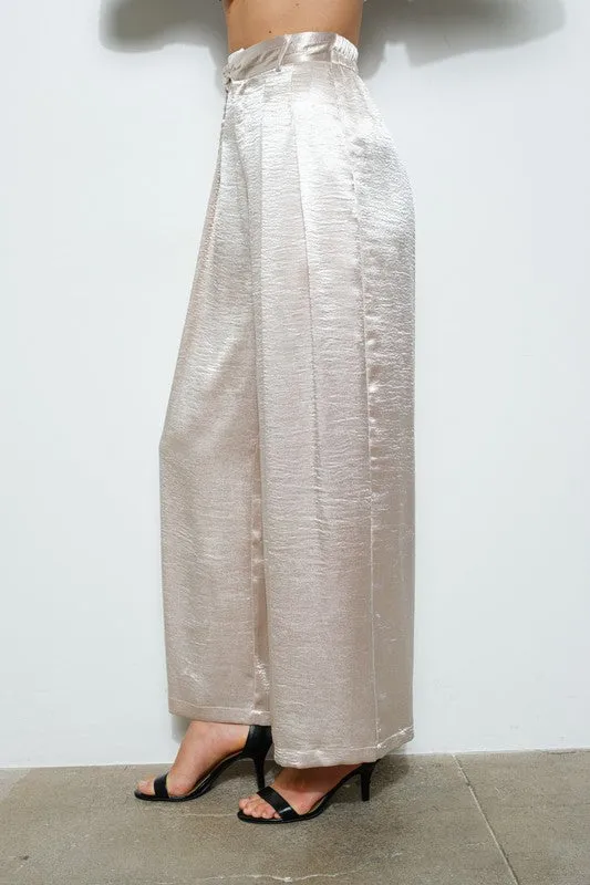 Champagne Tailored Trousers