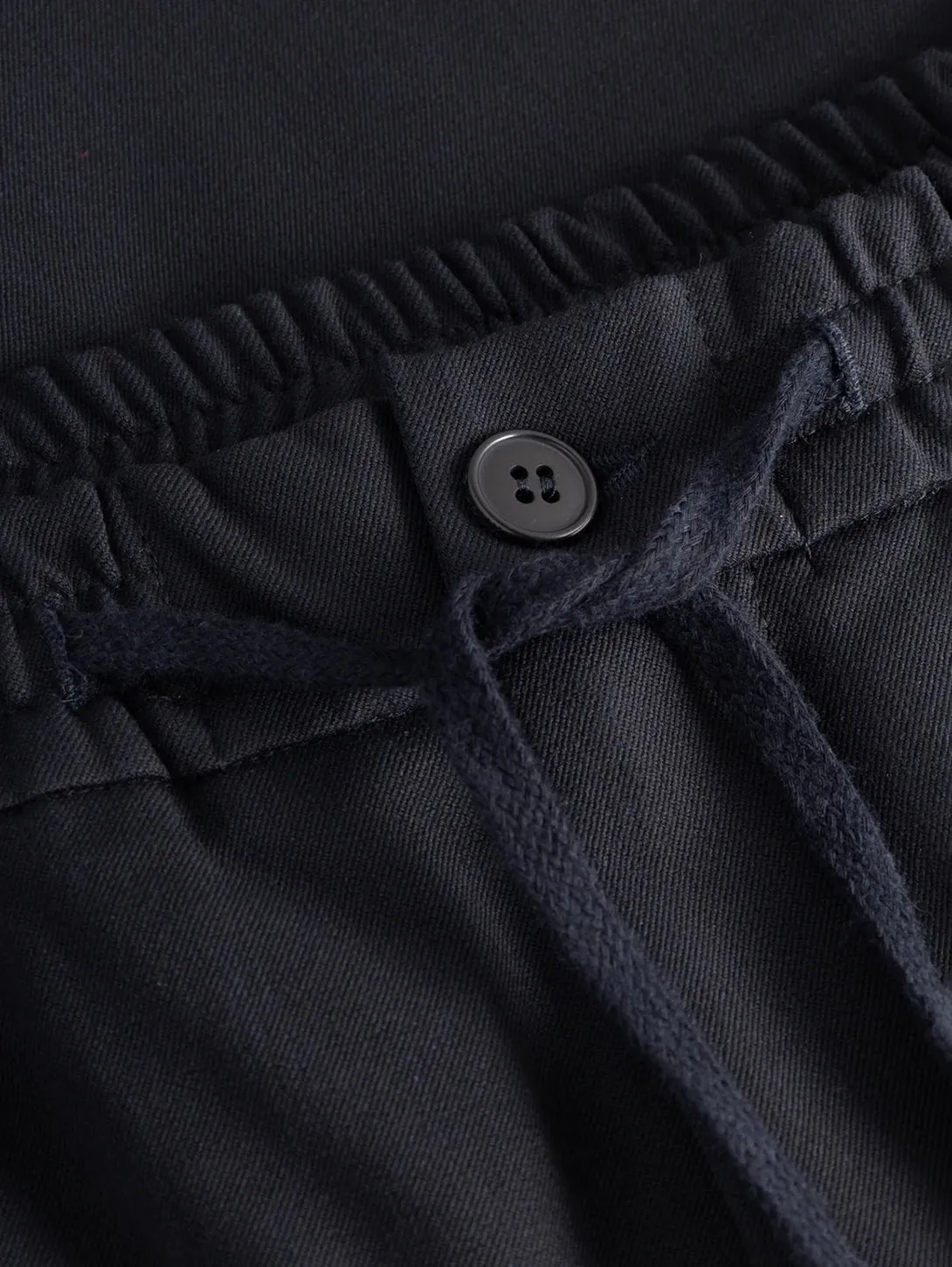 Como Tapered Drawstring Pants - Navy