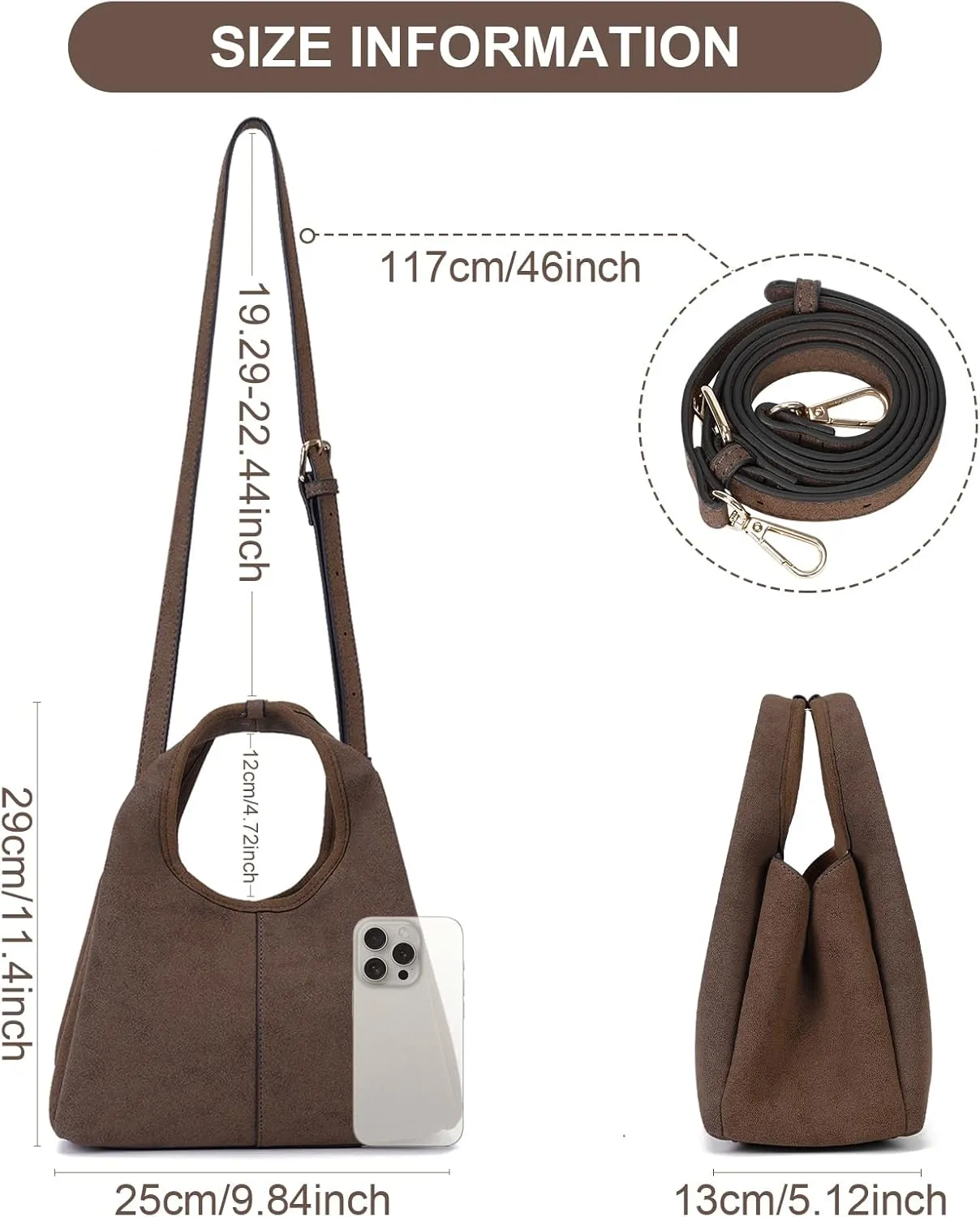Crossbody Bag Top Handle Handbag for Women Trendy Purse Satchel Bags Pebble Leather Shoulder Bag Hobo Tote Handbag