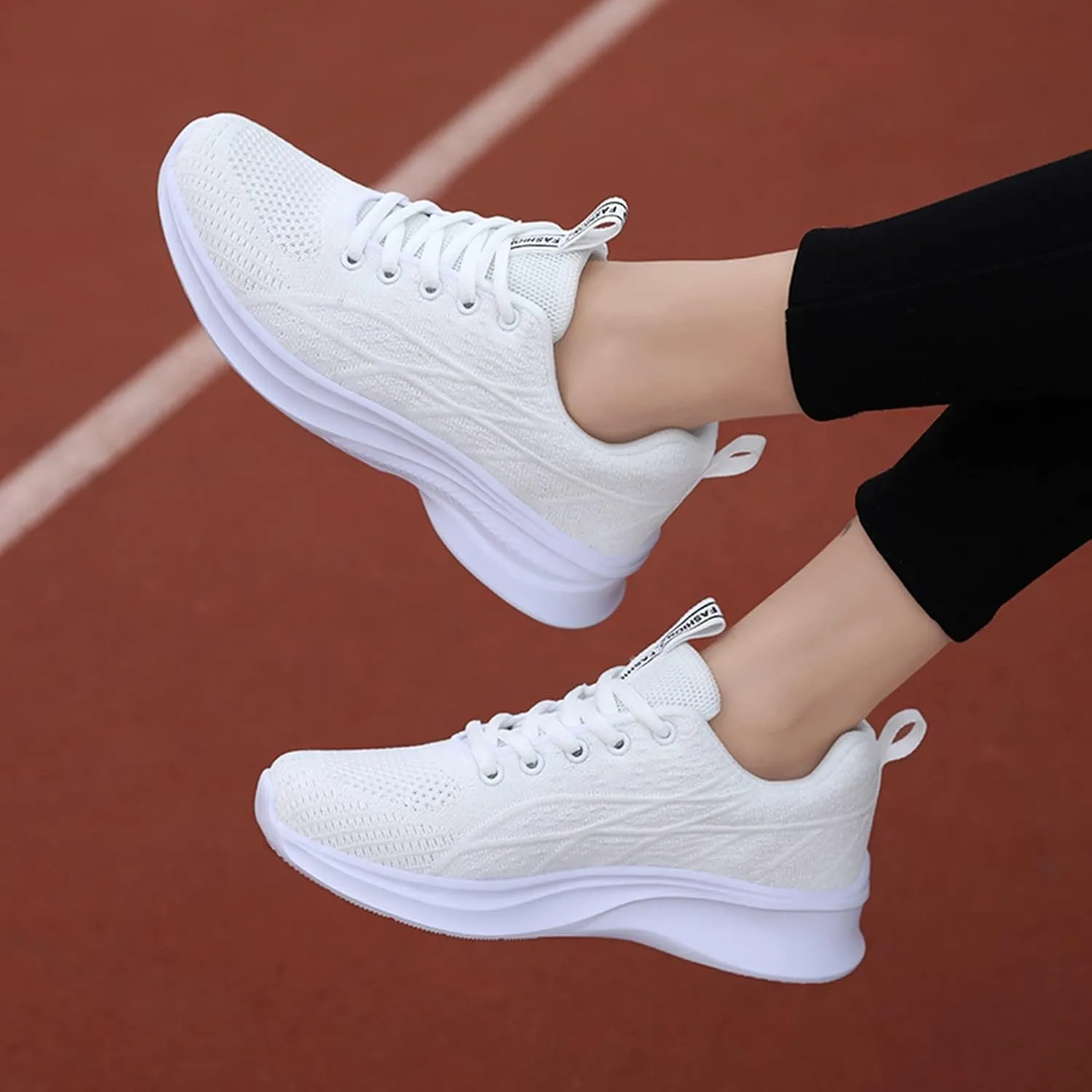 Dheva-C Womens Orthopedic Sneakers Fashion Girls Slip on Walking Shoe Sneaker Casual Comfort Wedge Platform Athletic Tennis, Ladies Running Lightweight Workout Shoes