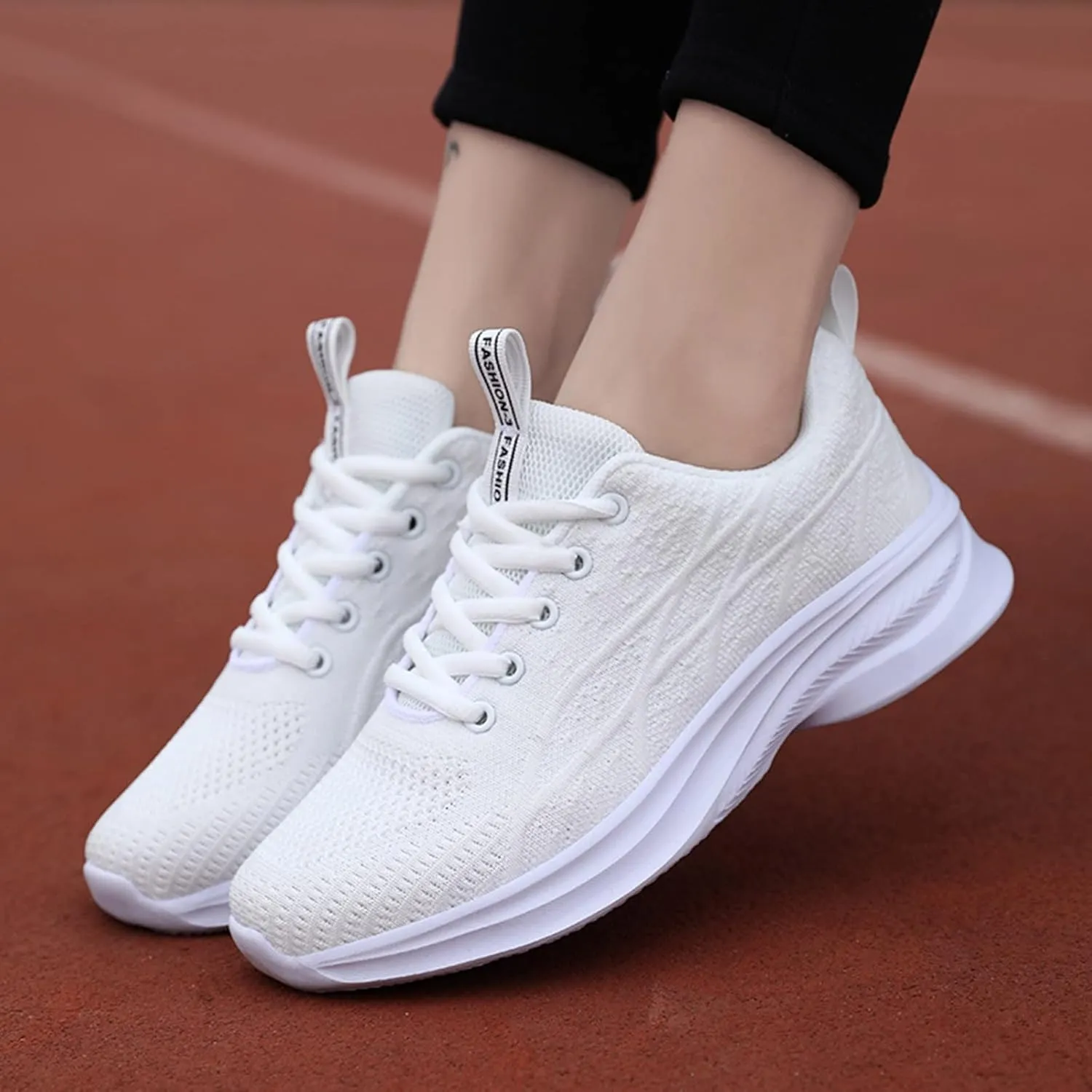 Dheva-C Womens Orthopedic Sneakers Fashion Girls Slip on Walking Shoe Sneaker Casual Comfort Wedge Platform Athletic Tennis, Ladies Running Lightweight Workout Shoes