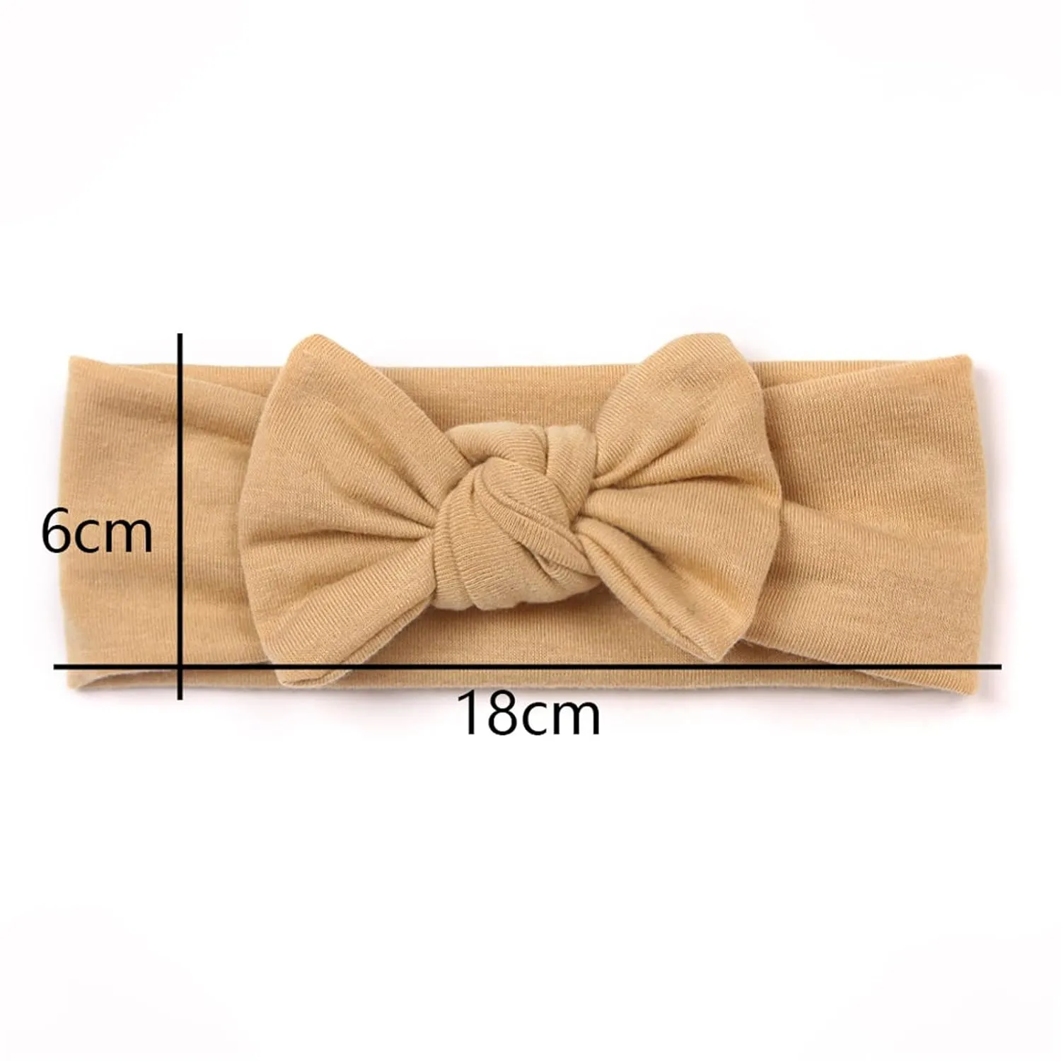 Fashionable Baby Girl Hairbands Handmade Headbands With Big Bows Soft Nylon Baby Hairband Lightweight Headband (Army Green, One Size)