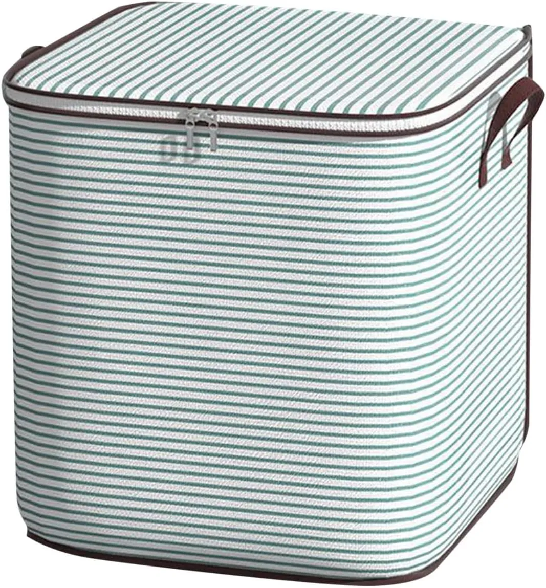Foldable Closet Organizers and Storage with Sturdy Handle & Zipper Moving Boxes Under Bed Storage Clothing Storage Extra Large Storage Bags for Comforter, Closet, Bedding, Blankets