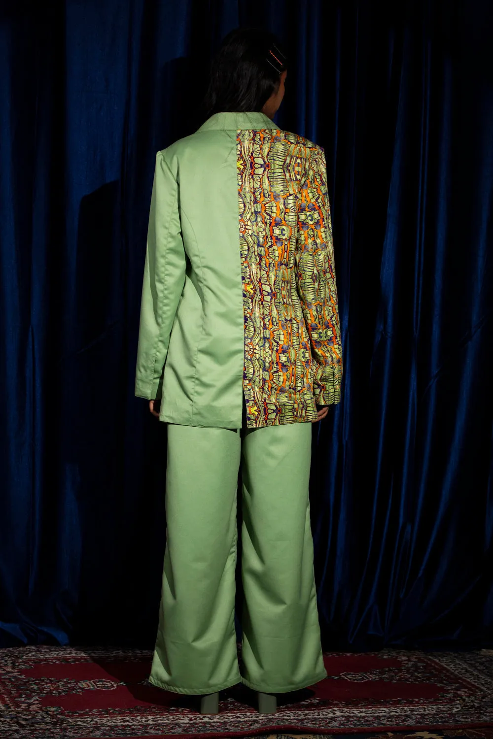 Folksy Co-Ord Set Ii-       (Folksy Blazer   Folksy Trousers)