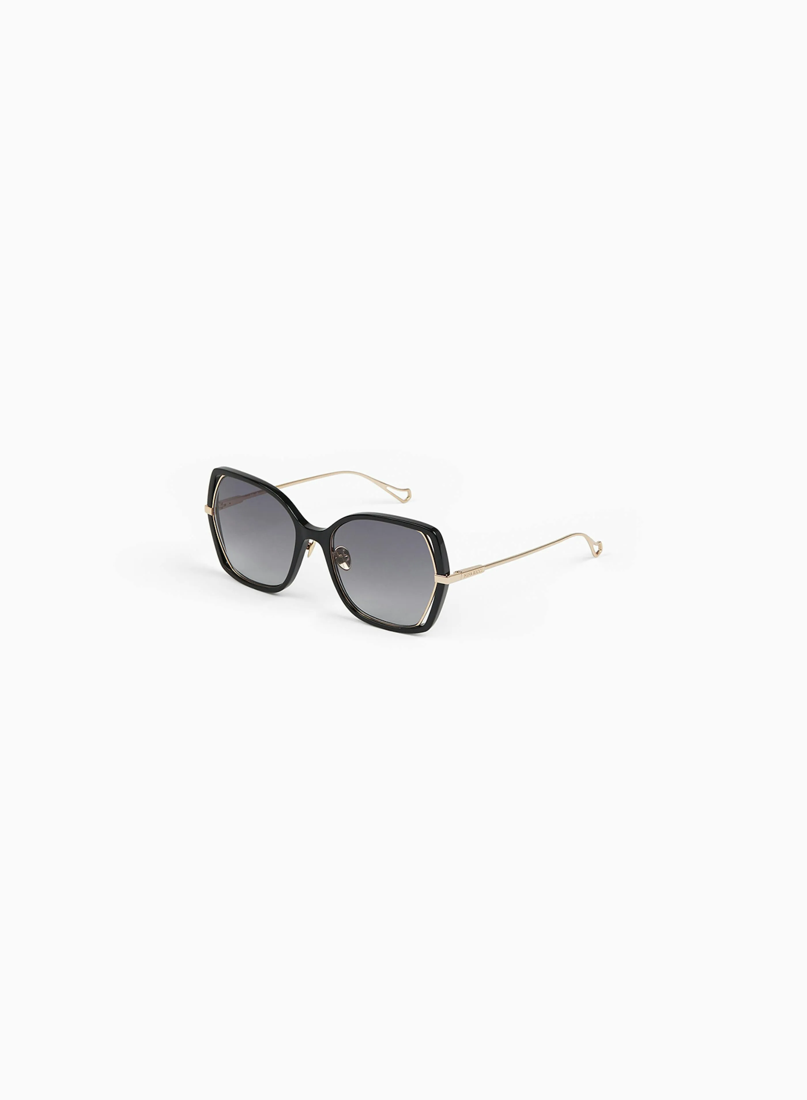 Geometric Sunglasses in Metal
