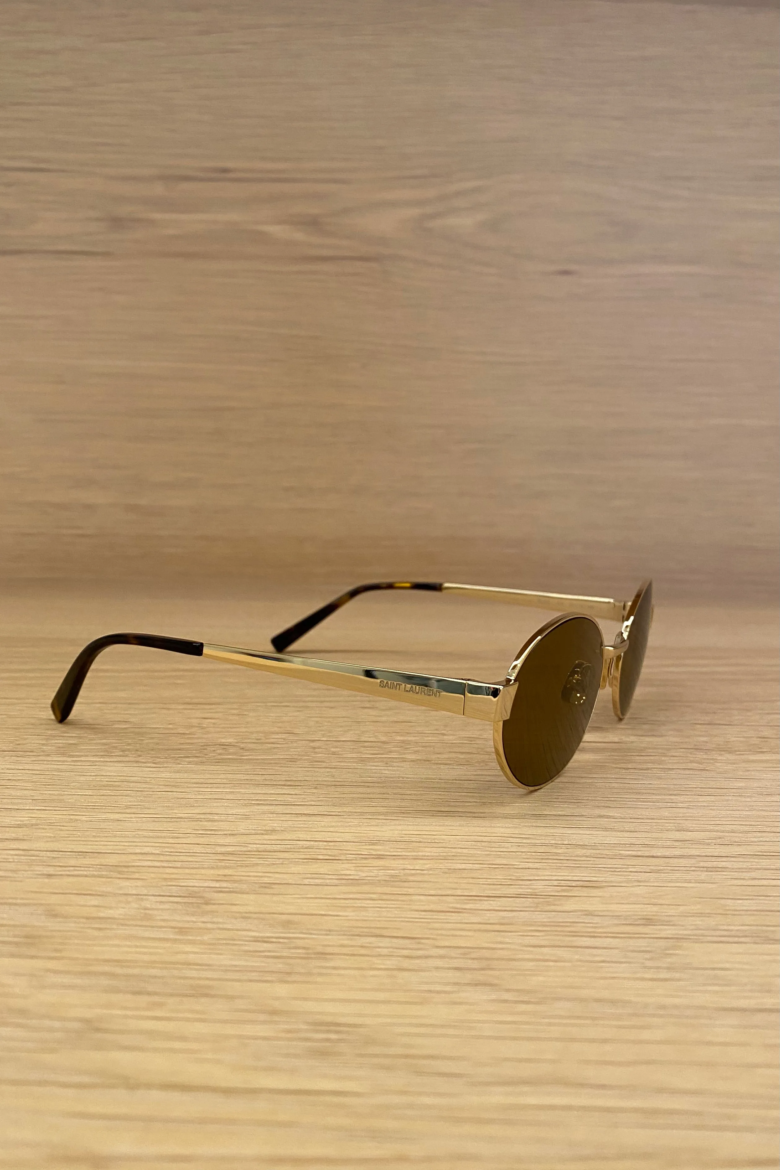 GOLD METAL SUNGLASSES SL 692