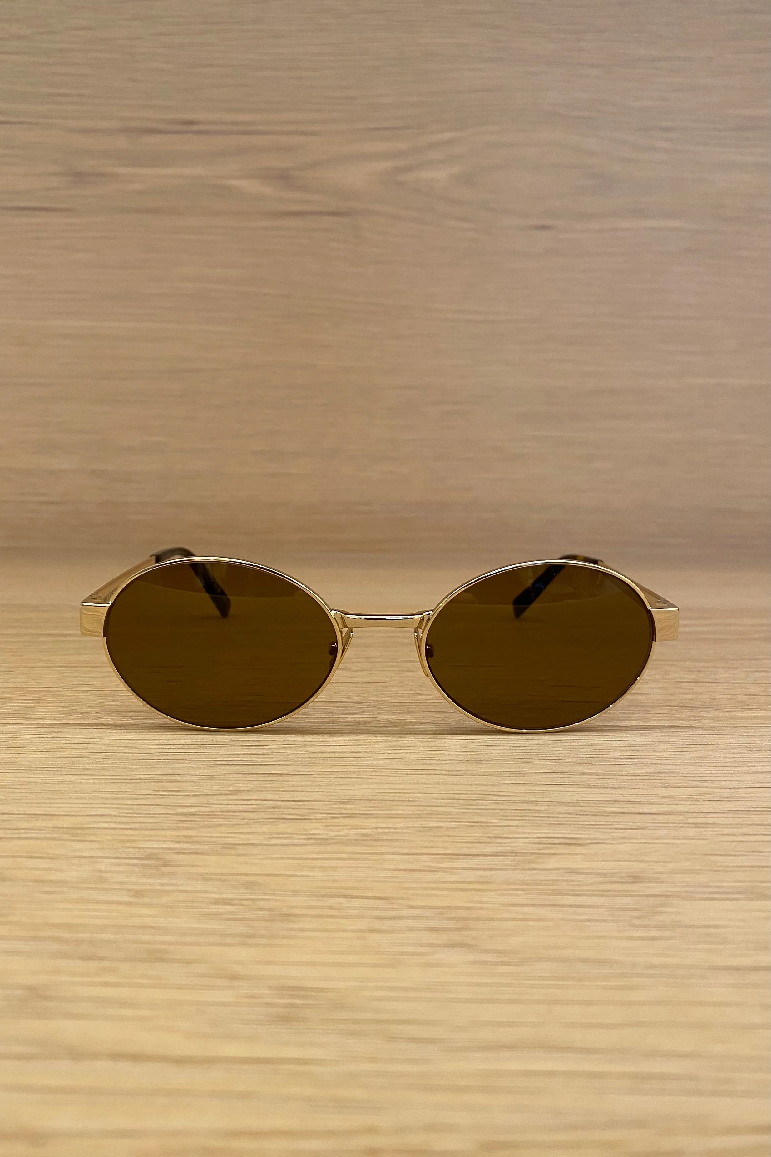 GOLD METAL SUNGLASSES SL 692