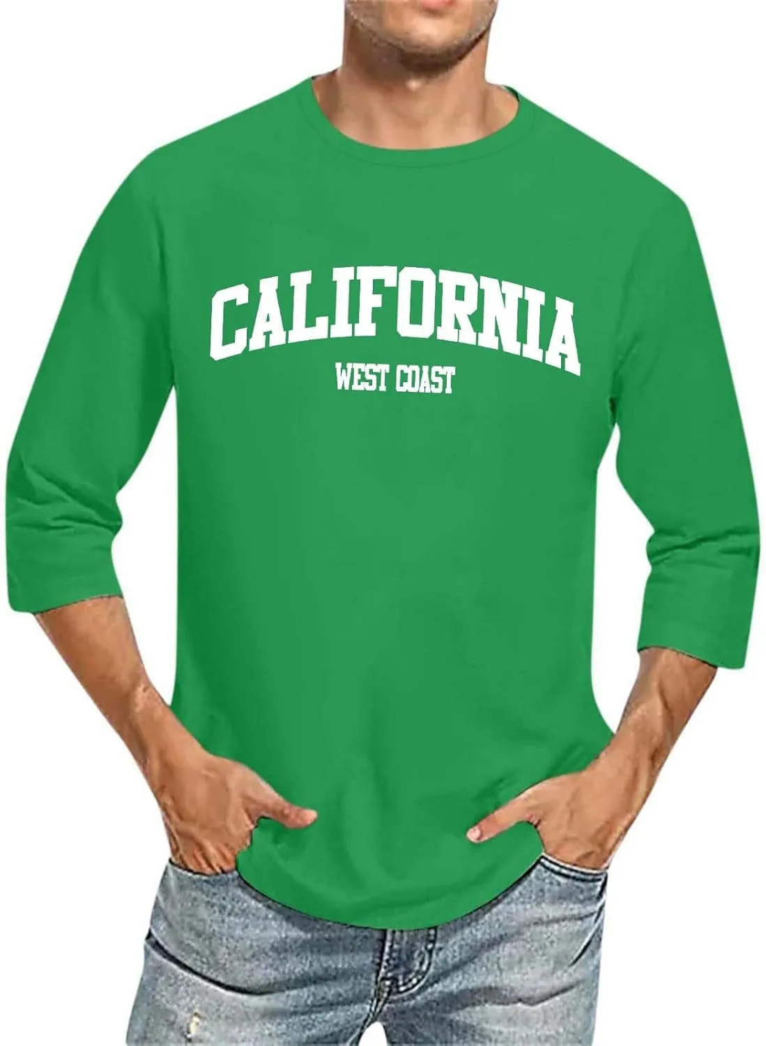 Graphic Shirt for Men Crew Neck Bracelet Sleeve Plus Size Shirt Tops Lightweight Loose Fit Casual Summer Beach Tee Shirts