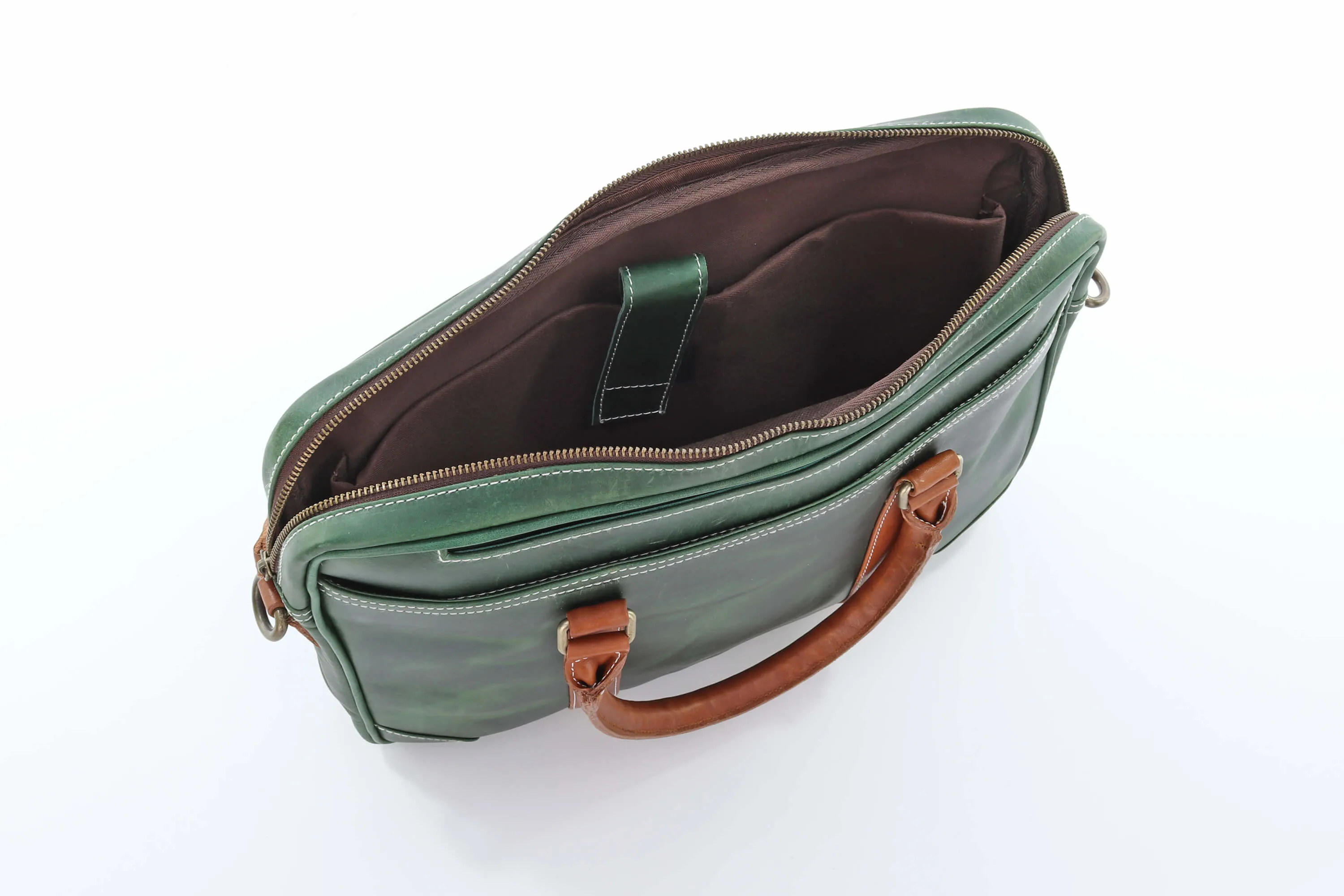 Hayden Leather Bag - Green