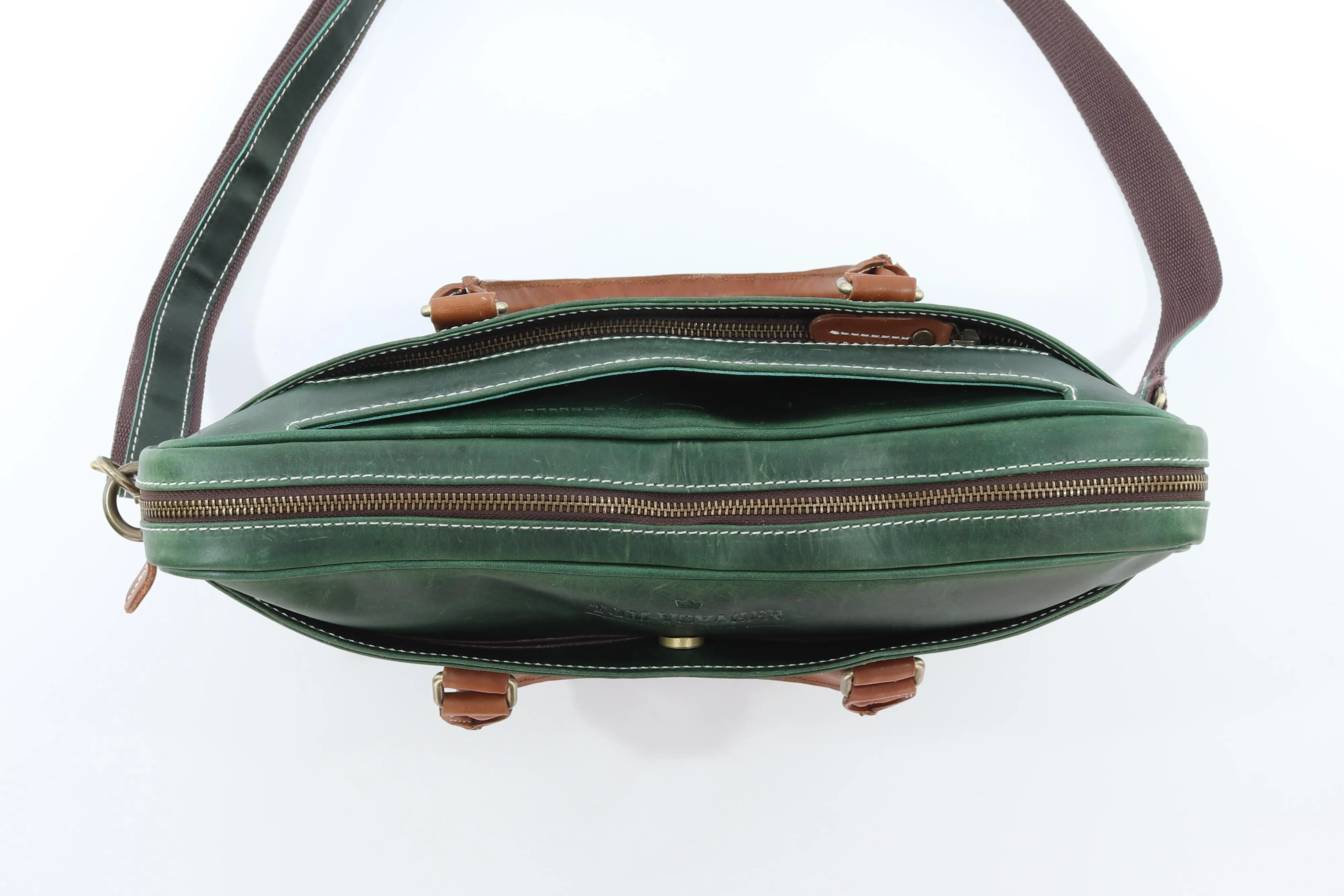 Hayden Leather Bag - Green