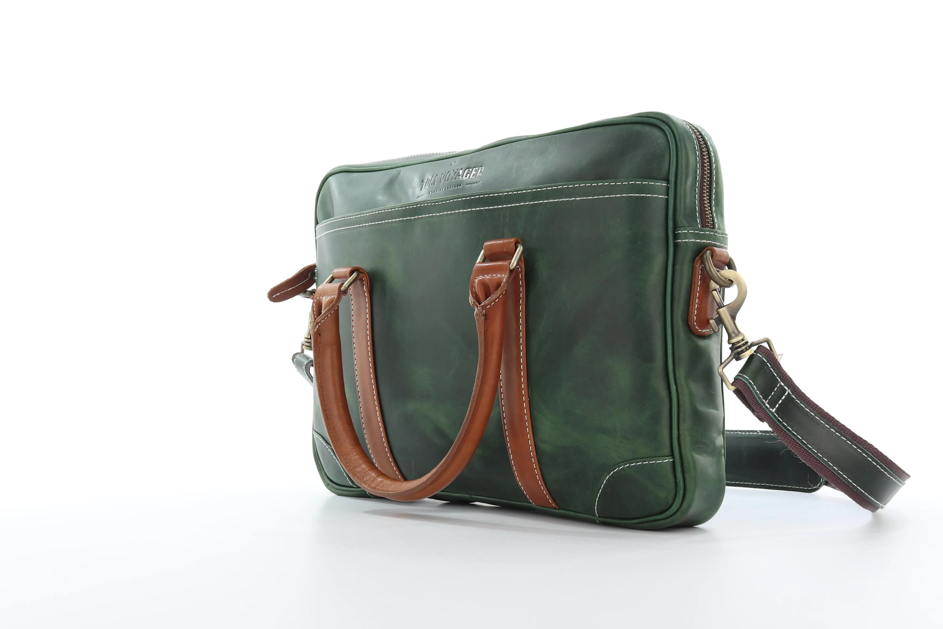 Hayden Leather Bag - Green