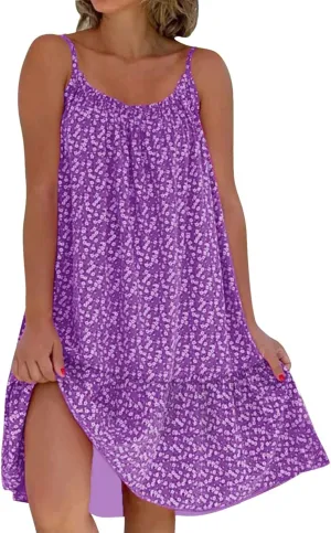 Kaftan Dresses for Women Beach Cover Up Strapless Floral Sundress Tropical Vacation Swimwear