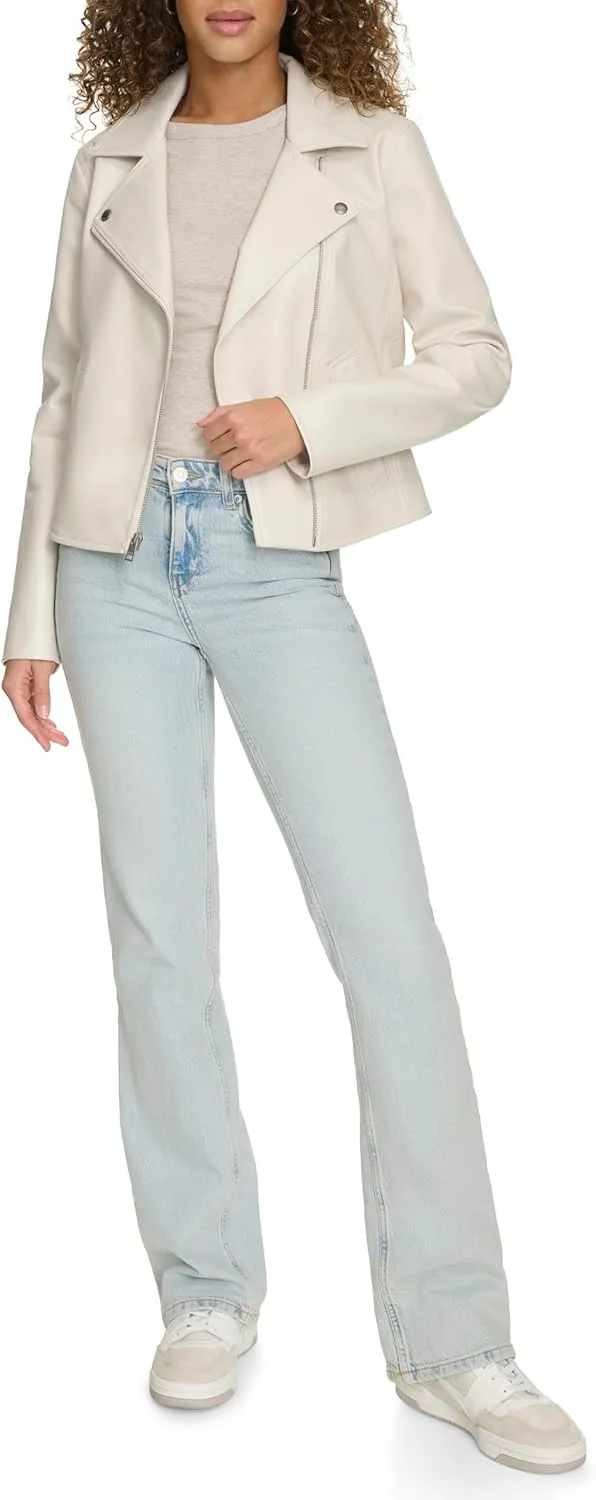 Levi's Women's Moto Jacket with Welt Pockets
