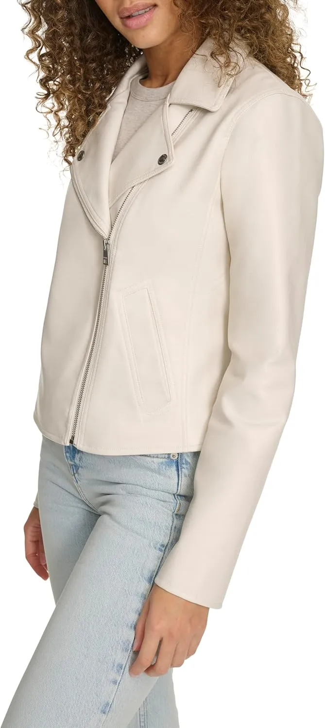 Levi's Women's Moto Jacket with Welt Pockets