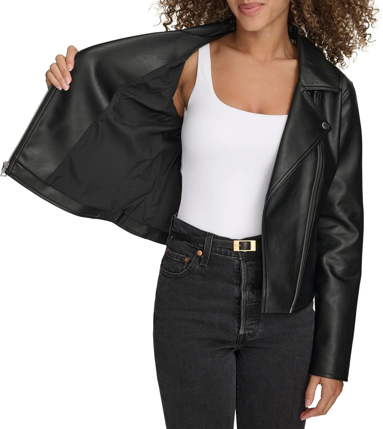 Levi's Women's Moto Jacket with Welt Pockets