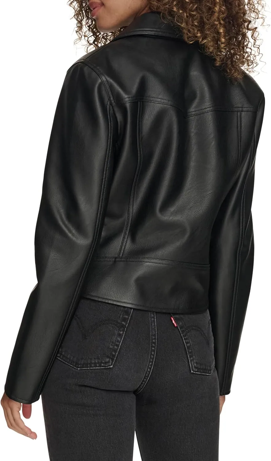 Levi's Women's Moto Jacket with Welt Pockets