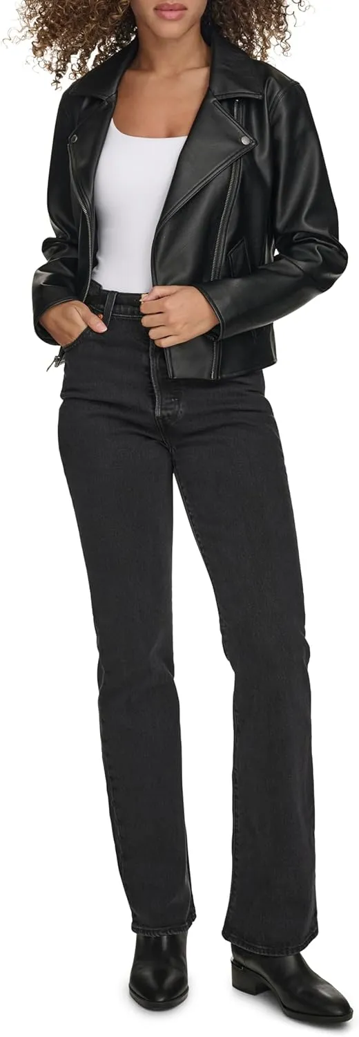 Levi's Women's Moto Jacket with Welt Pockets