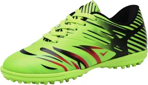 Little Boys Soccer Shoes Firm Ground Youth Soccer Cleats Kids High-Top Football Boots Outdoor Training Sneaker