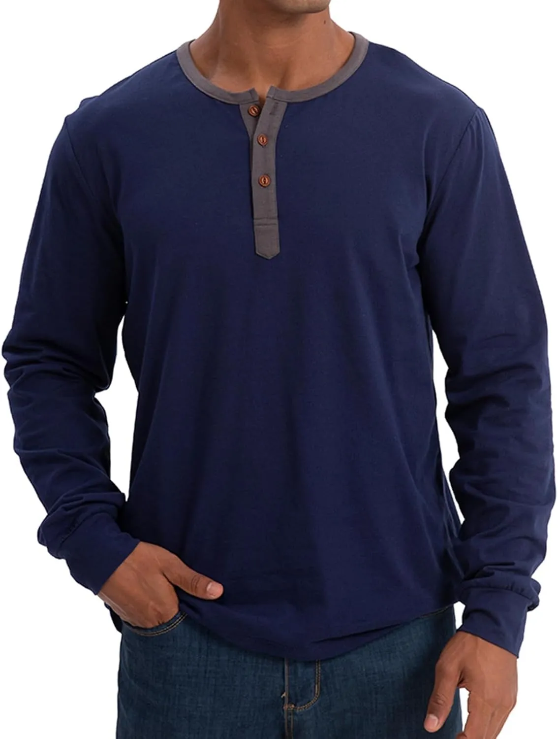 Long Sleeve Polo Shirts for Men Big and Tall Button Down Shirt Tops Casual Cotton Classic Work Collared Basic Golf Shirt