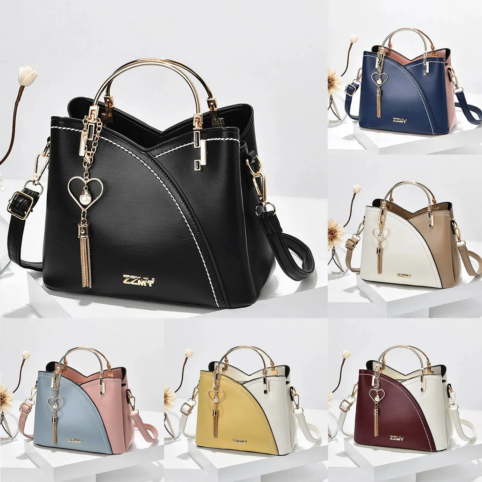 Medium Women Bags Spring And Summer Trendy Bags Ladies Handbags Shoulder Messenger Bags Large Capacity Messenger Bag Shoulder