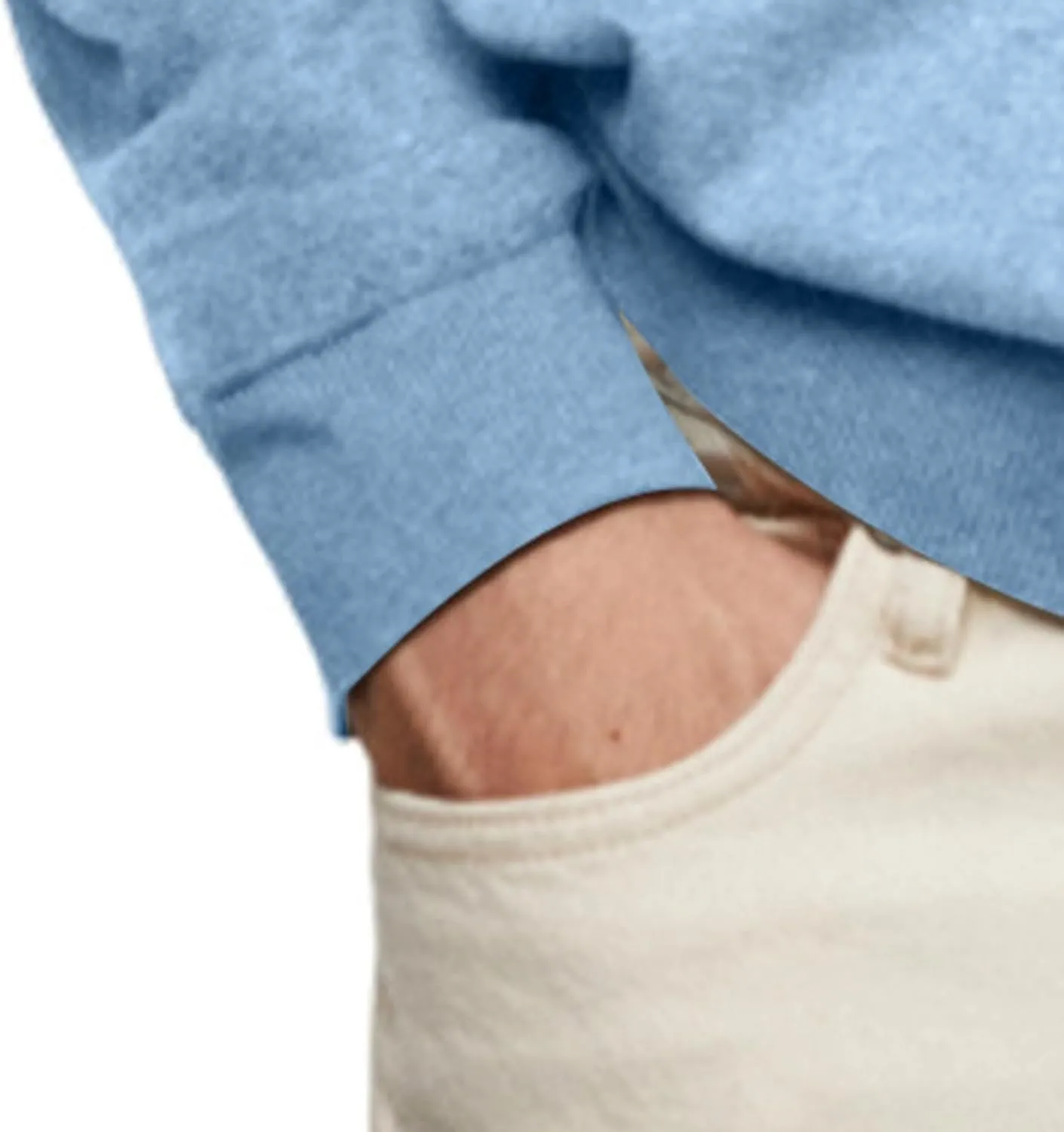 Men's Fashion Casual Comfortable Shirt Shirt Autumn Winter Long-Sleeved V-Neck Buttons Solid Colour Bottoming