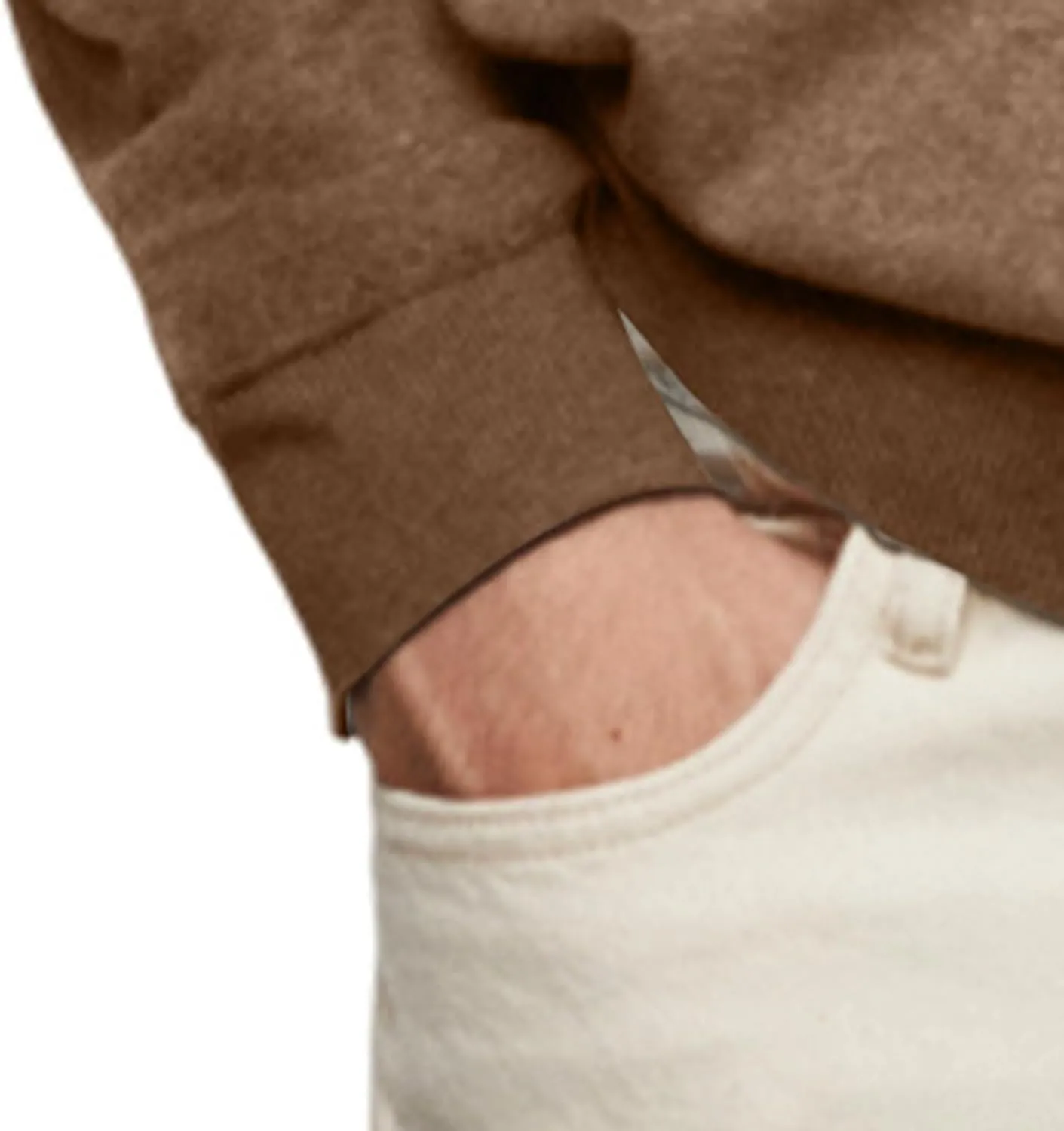 Men's Fashion Casual Comfortable Shirt Shirt Autumn Winter Long-Sleeved V-Neck Buttons Solid Colour Bottoming